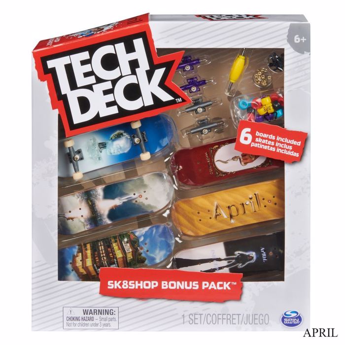 Tech Deck Sk8 shop bonus pack (perilambanei 6 sanidakia)